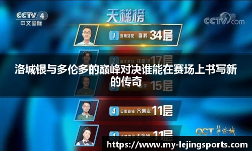 洛城银与多伦多的巅峰对决谁能在赛场上书写新的传奇